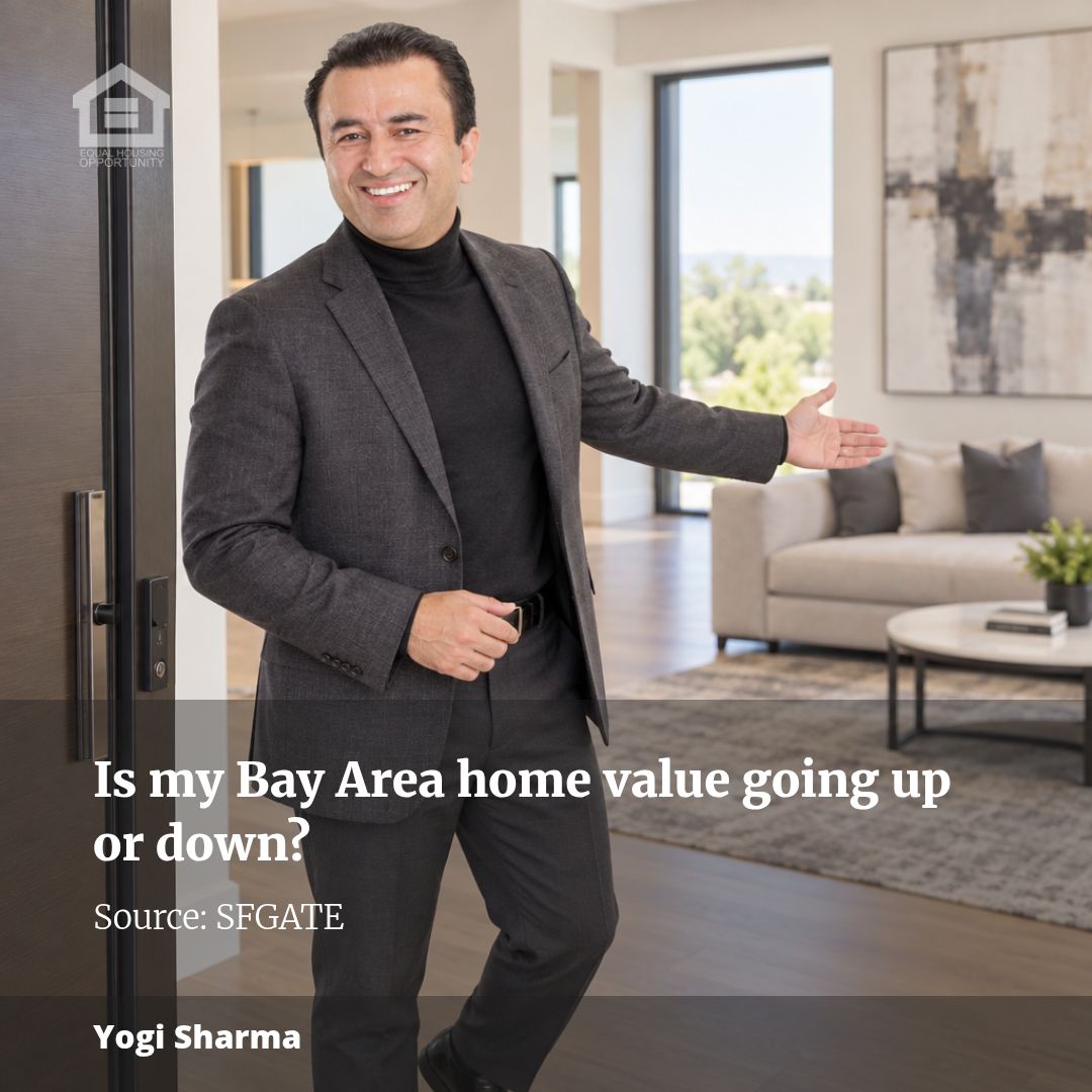 Is my Bay Area home value going up or down?