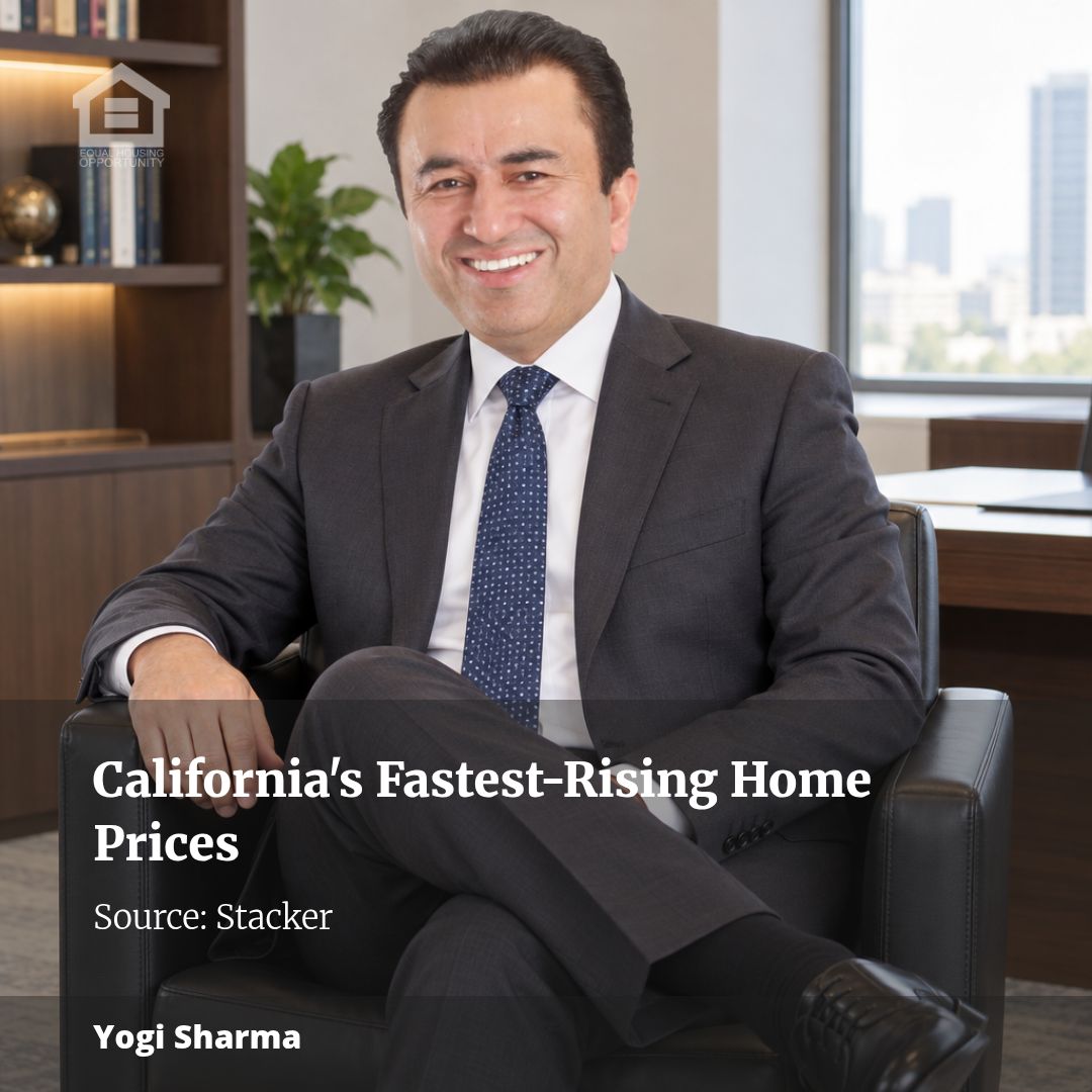 Cities with the fastest-growing home prices in California